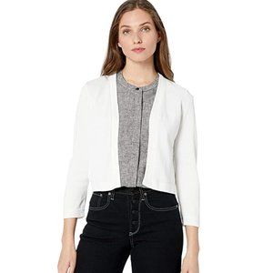 NWT- Calvin Klein Shrug with Contrast Trim- Size S